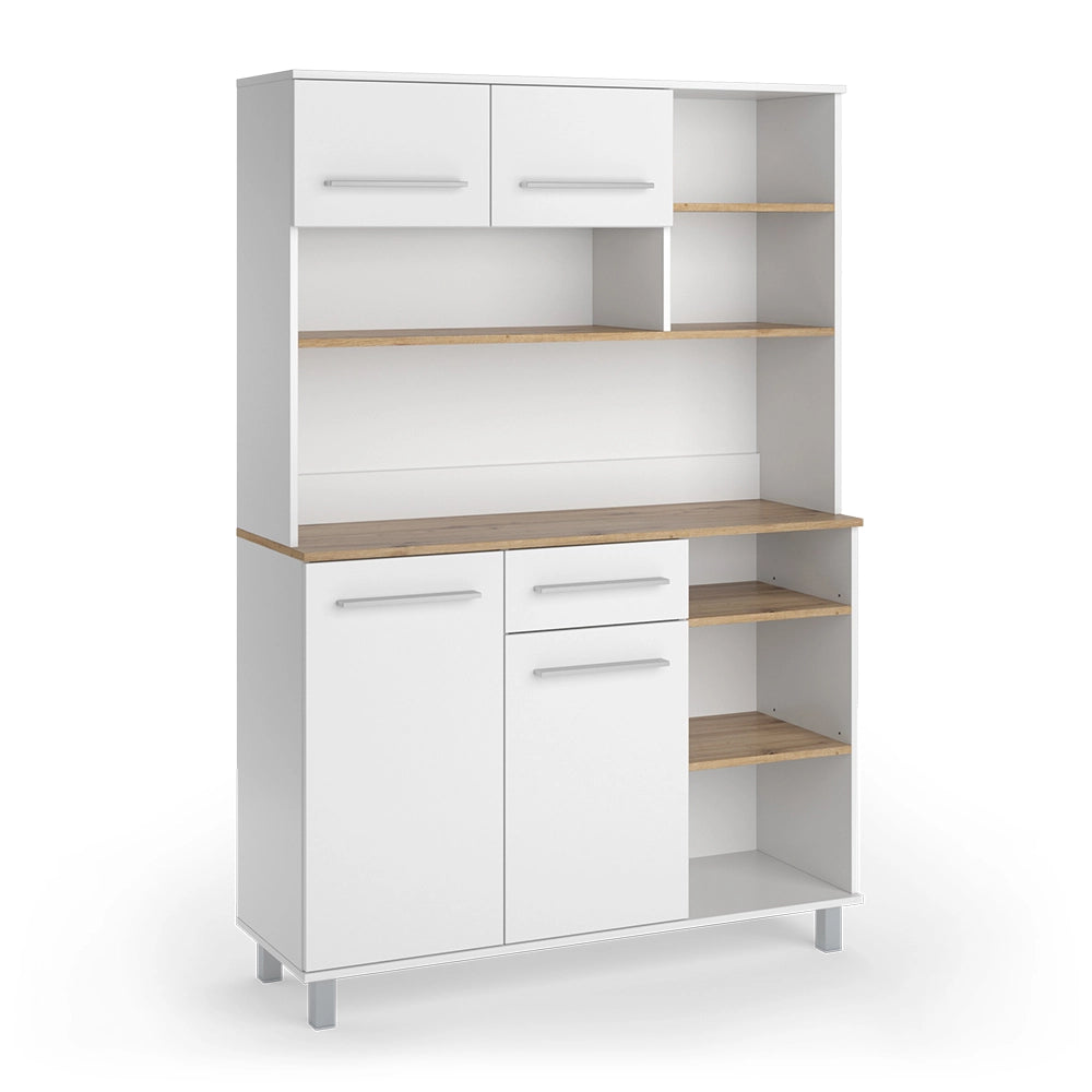 Vicco Buffet da cucina Bianco/Artigiano 120.2 x 40.5 cm