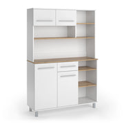 Vicco Buffet da cucina Bianco/Artigiano 120.2 x 40.5 cm