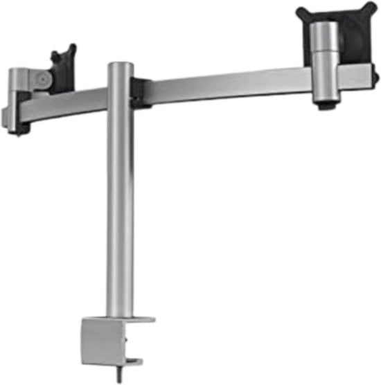 Braccio Monitor Doppio - Sostegno per Laptop e Monitor Standard - Totalmente Regolabile