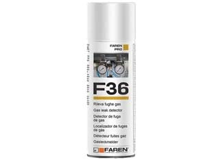 RILEVATORE FUGHE GAS SPRAY F36- - ml.400 - 12 pezzi FAREN