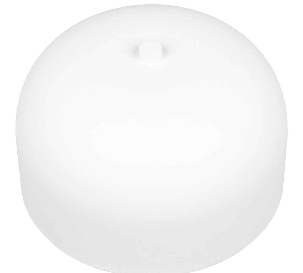 Piantana LED ricaricabile, metallo, bianco, H 147 cm, Jeff