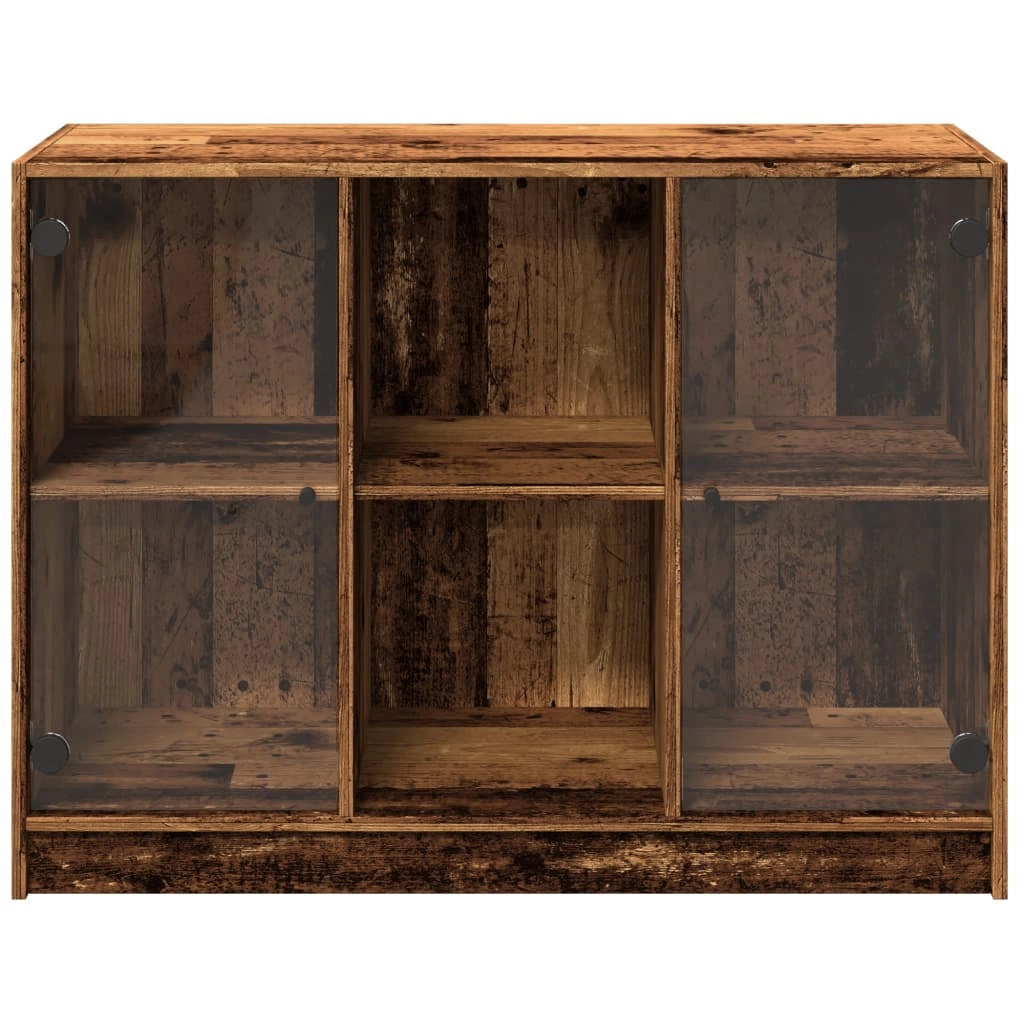 Buffet credenza cassettiera armadio mobile contenitore organizer cucina soggiorno salotto legno vecchio 102 x 37 x 75,5 cm legno ingegnerizzato marrone 02_0036598
