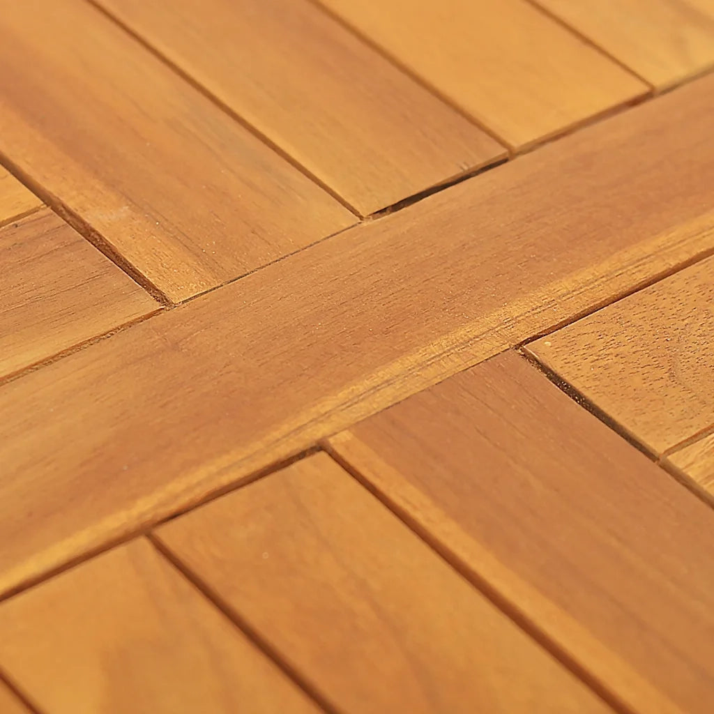 Piano Tavolo in Legno Massello di Teak Rotondo 2,5 cm 50 cm cod mxl 78319