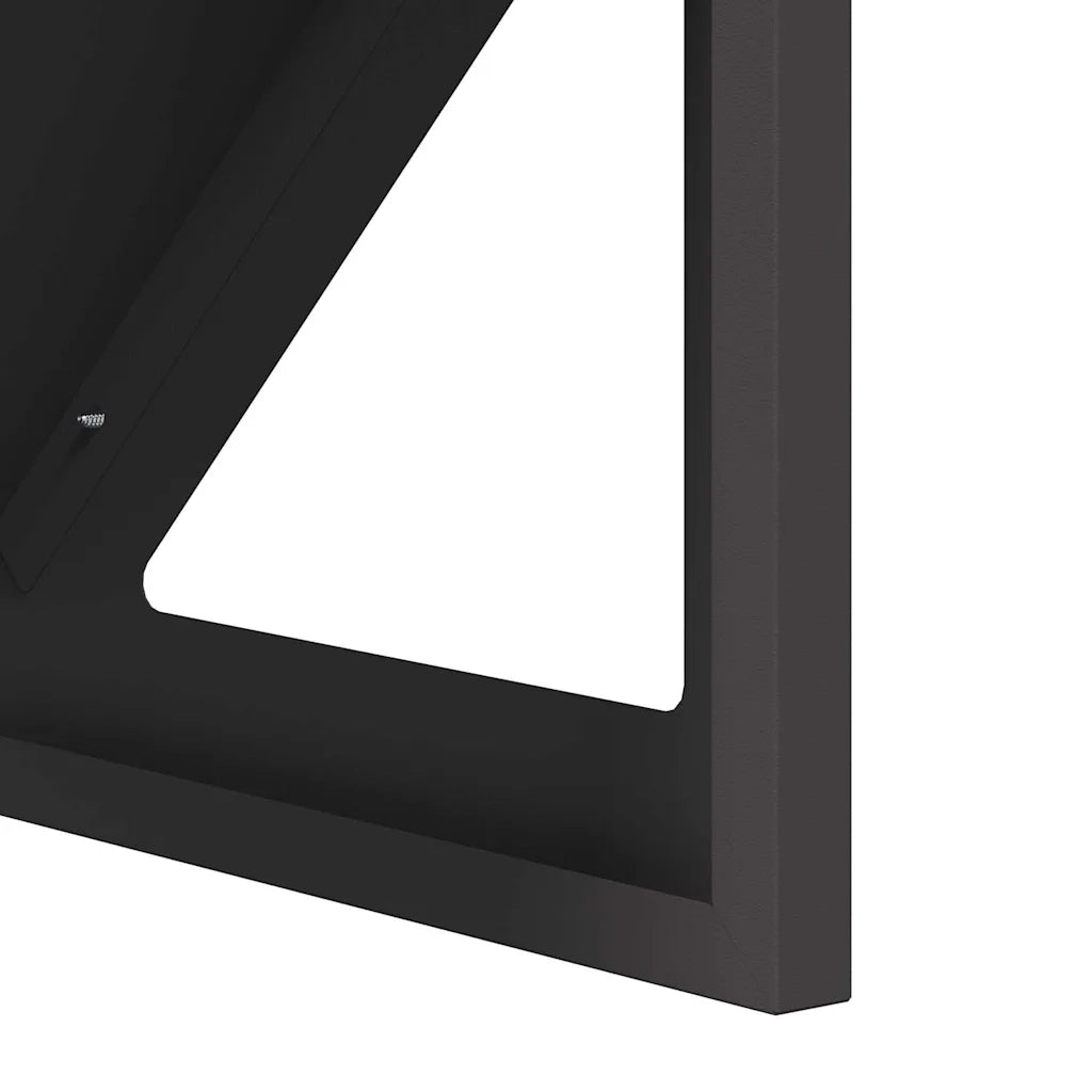 Abbeveratoio per bestiame Nero 108 x 50 x 28 cm CFW4089561