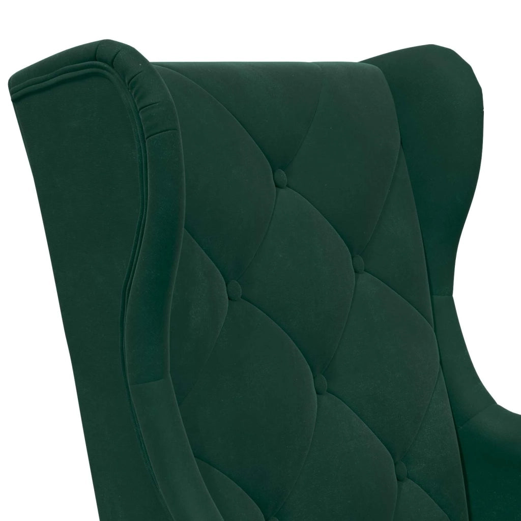 poltrona Verde Scuro Velluto 42029909