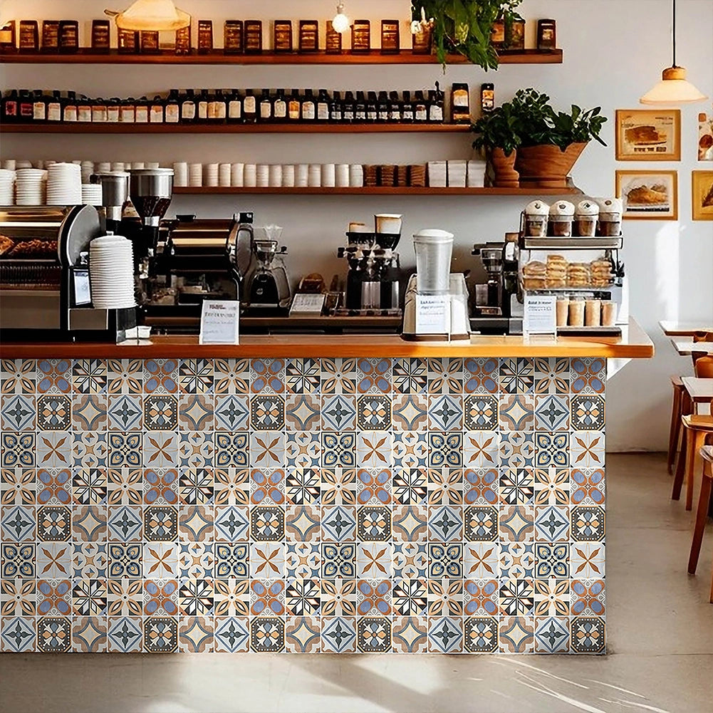 Set 10 Pannelli Adesivi Piastrelle per Muro Parete 30.5 cm Decorazione Mosaico