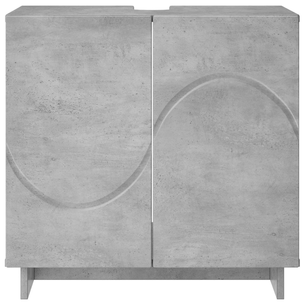 Mobile da bagno Grigio Cemento 60 x 41 x 58 cm 8011615