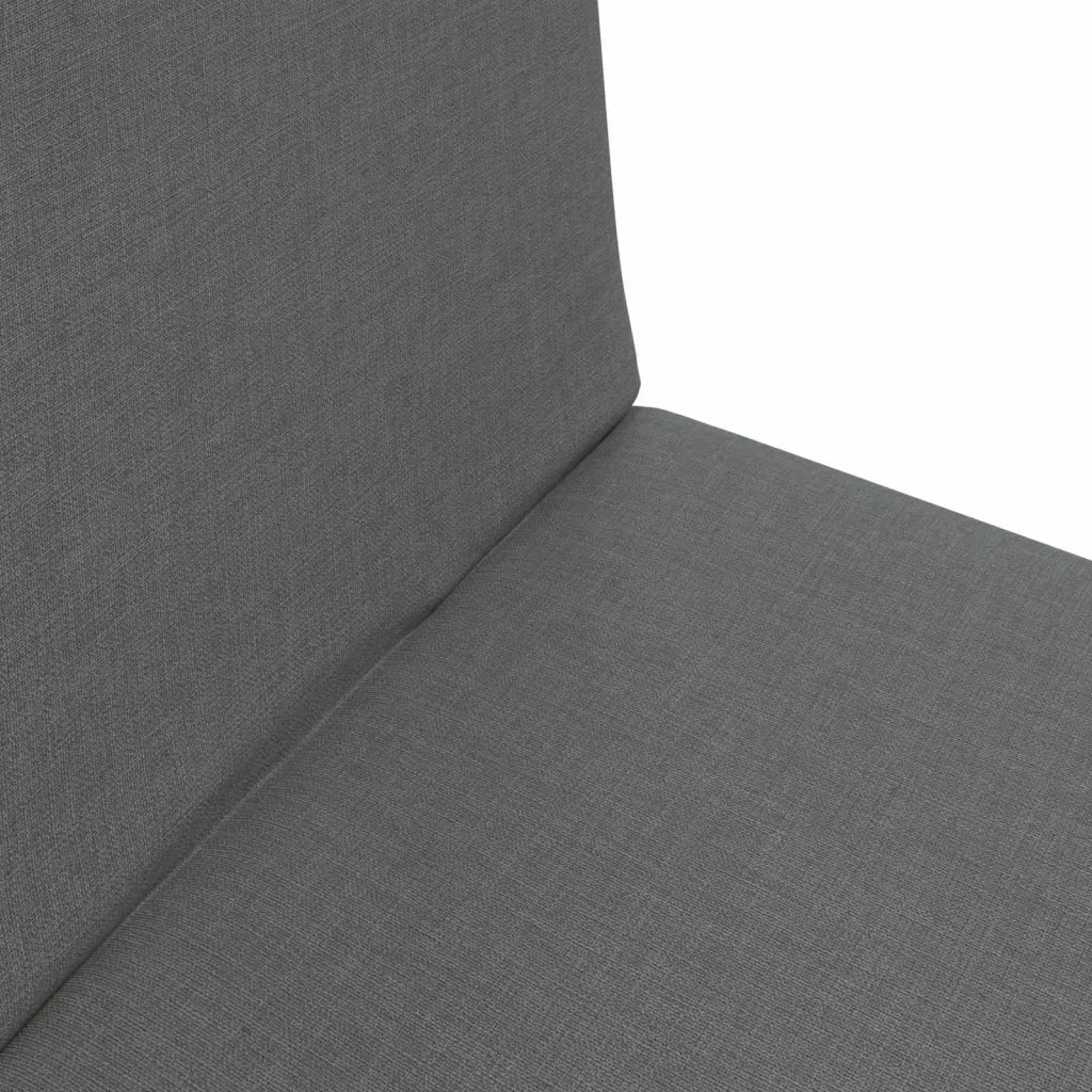 Sedia da Pavimento Grigio scuro 54 x 64 x 59 cm Tessuto 42028105