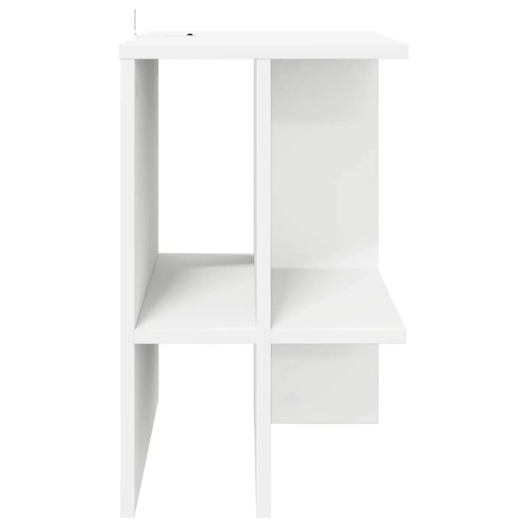 Tavolino da salotto 2 pcs Bianco 40 x 30 x 49 cm