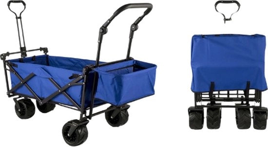 Carrello pieghevole con manubrio di spinta - Carrello pieghevole con manubrio di trazione - Carrello pieghevole trasportabile - Carrello pieghevole con manubrio di spinta - Carrello pieghevole con manubrio di trazione
