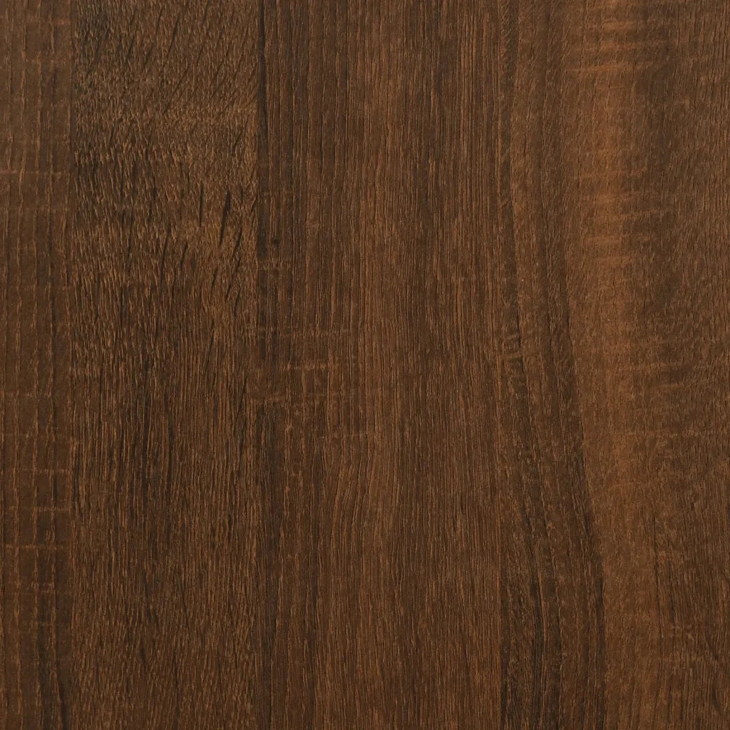 Comodino | Armadio da Notte | Mobiletto da notte Rovere Marrone 50x41x65 cm in Legno Multistrato