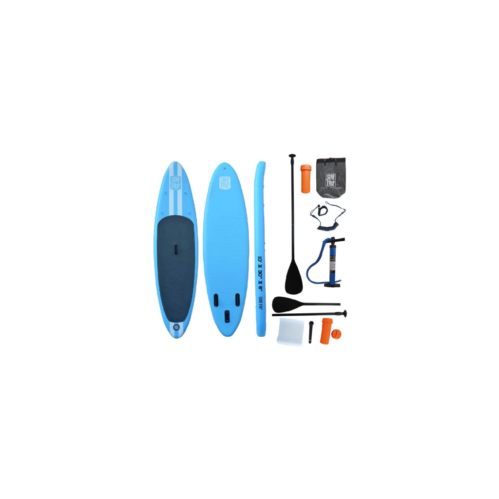 Pagaia gonfiabile - Surftrip - In punto goccia - Con borsa per il trasporto - Dimensioni: 305 x 76 x 15 cm