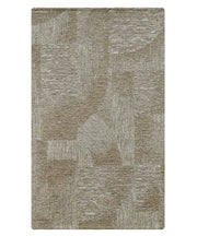 Tappeti Arredo GRAFFIO MARRONE FANGO salotto soggiorno camera, disegno geometrico con linee stile astratto, multiuso lavabile antiscivolo cm.65x110 (Coppia)