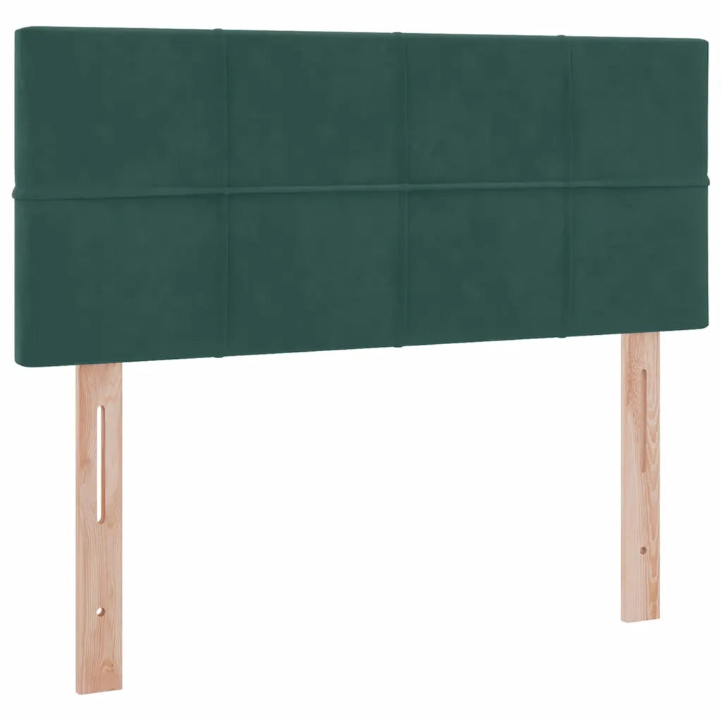 Letto con Contenitore Verde Scuro 120 x 200 cm Velluto 3370752