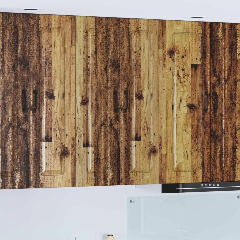 Mobile da cucina con lo scaffale-Armadio da cucina Legno vecchio 60 x 31 x 100 cm 162399