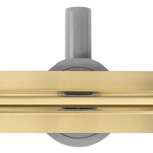 Scarico Lineare Rea Neox Slim Pro Brush Gold 80