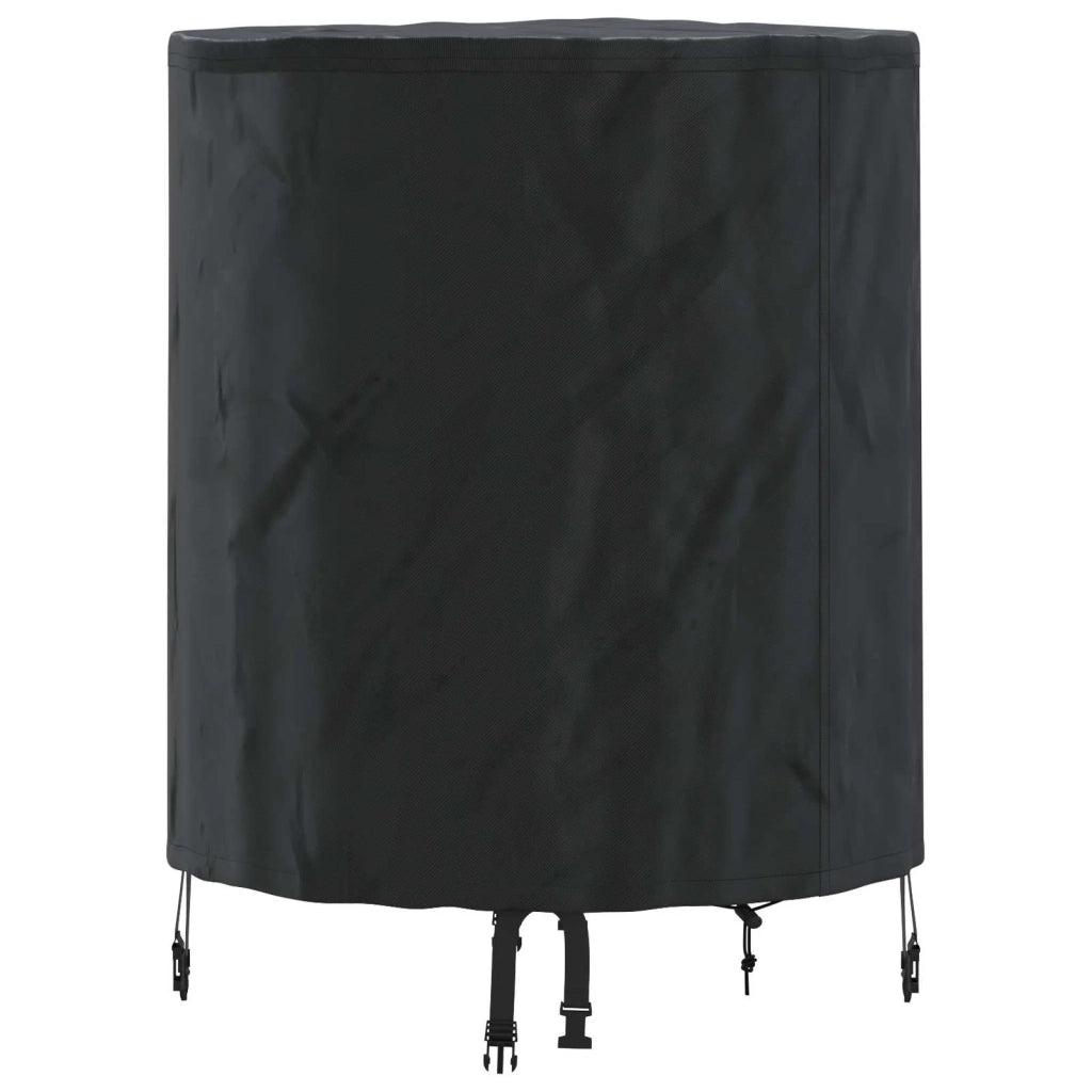 Copertura Tavolo Tinta unita Nero 62 x 62 x 70 cm Tessuto 4105875