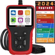 Scanner OBD2 - Universale lettura di codici di guasto per auto OBD II - Dispositivo diagnostico CAN per auto OBD II a partire dal 1996 - Colore rosso