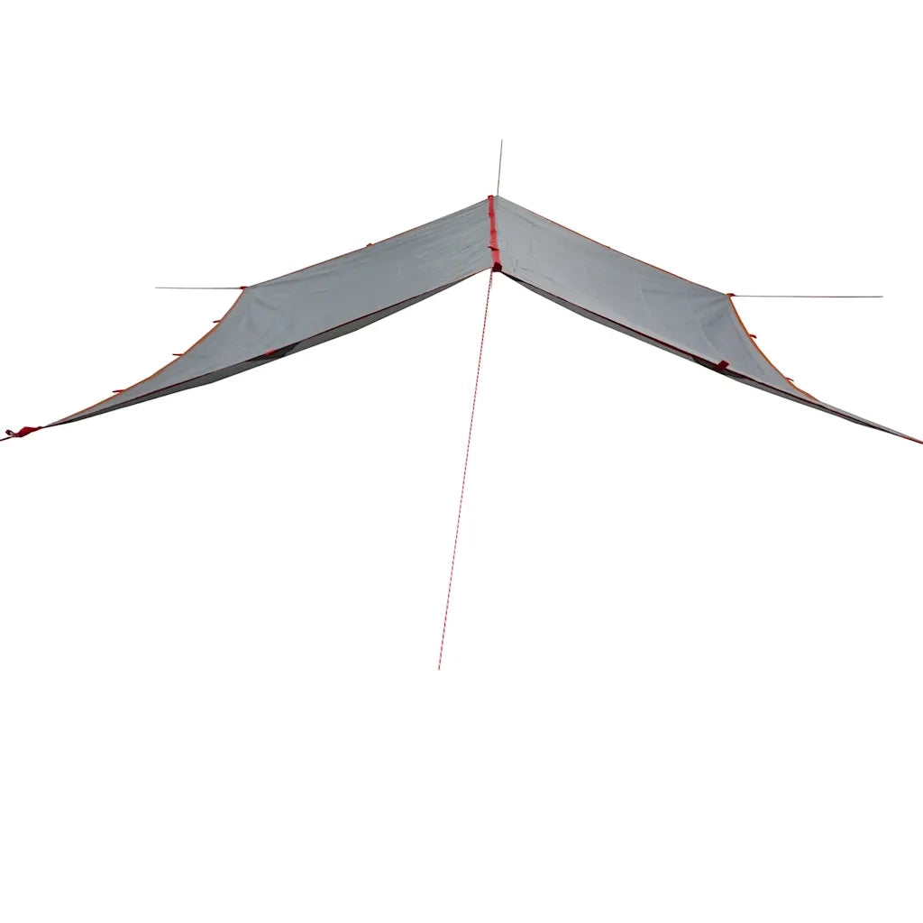 Telone da Campeggio Grigio/Arancione 400x294 cm Impermeabile 94666