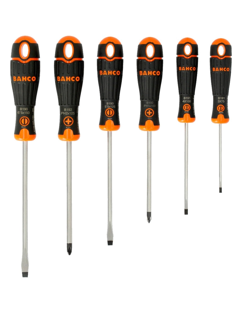 Set di 6 cacciavite BahcoFit BAHCO B219.006
