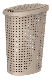 Portabiancheria Cesta Biancheria Litri 43 Paglia 60X40X32 Cm Sabbia - Bama