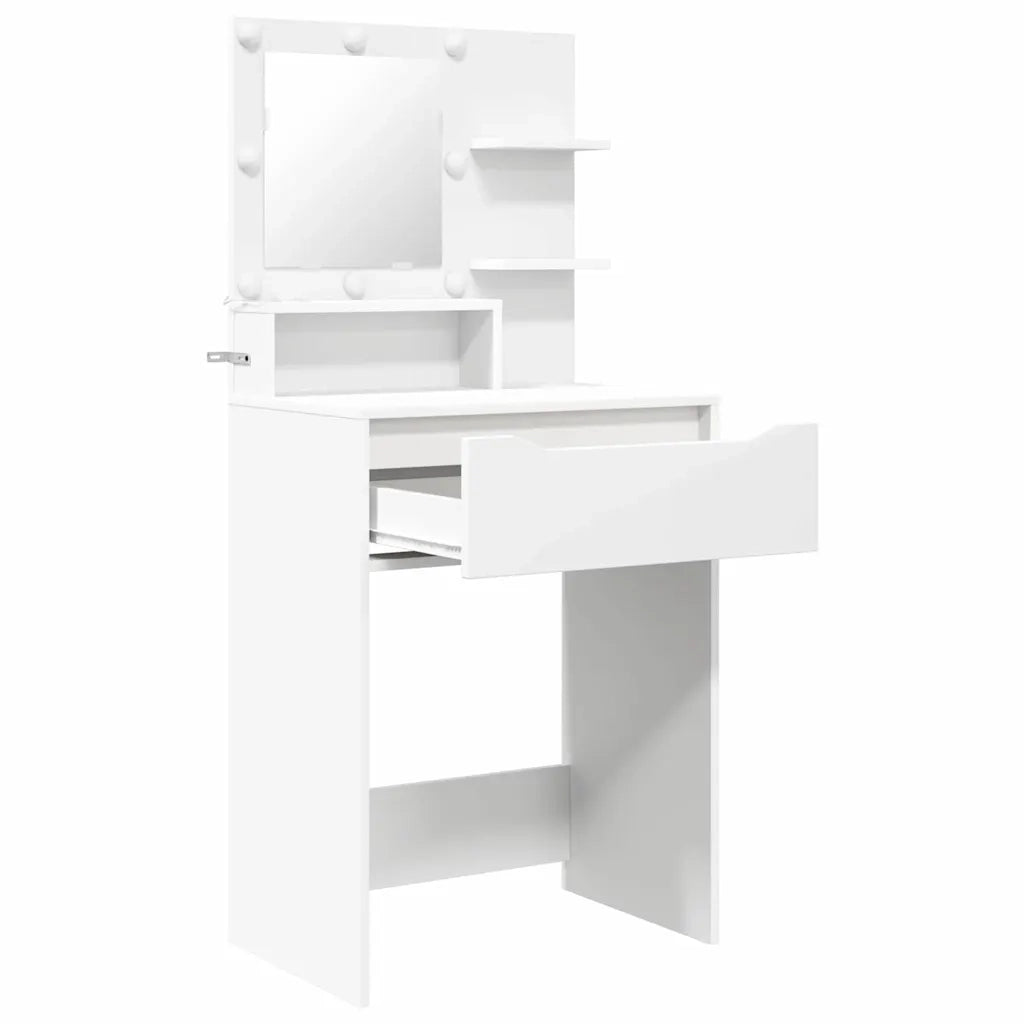 Tavoli da Trucco per Camera da Letto Bianco 80 x 39,6 x 135 cm