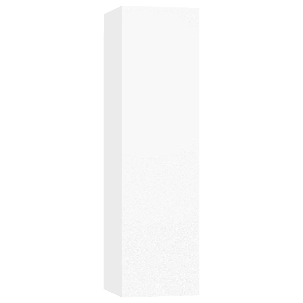 Set Mobili Porta TV 3 pz Bianco in Legno Multistrato 3114318
