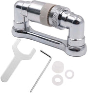 Estensione del rubinetto rotativa multifunzionale - 2 livelli di pressione - smorzatore di gocce - adatto per cucina/bagno - accessorio del rubinetto