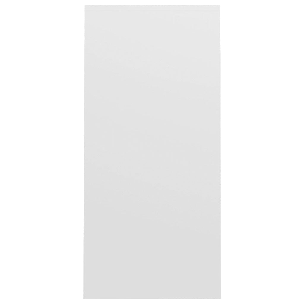 Scrivania Bianca 102,5x35x75 cm in Legno Multistrato 808341