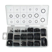 KIT 222 PZ GUARNIZIONI O'RING 17 MISURE DIVERSE ORING ANELLI GOMMINI