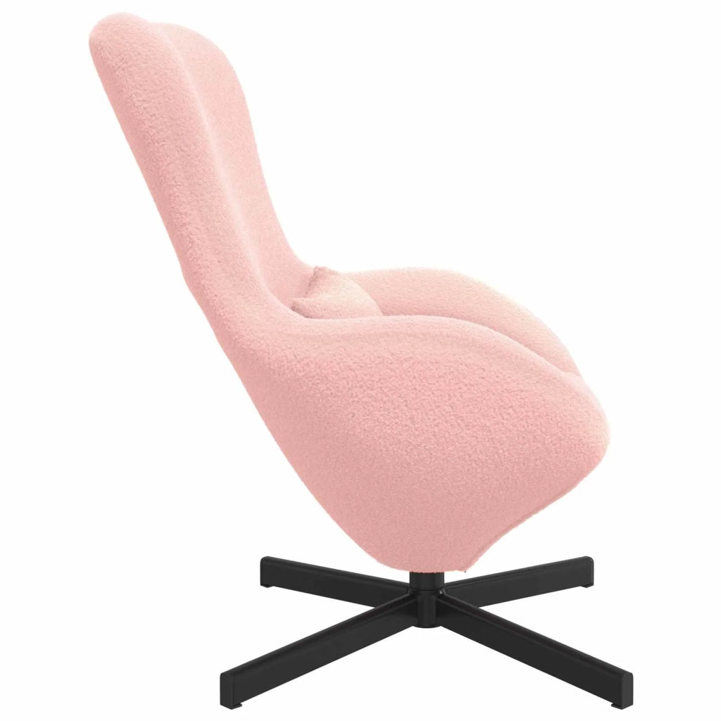 Divano Sedia-Poltrona uovo Rosa 63 x 73 x 90 cm Tessuto