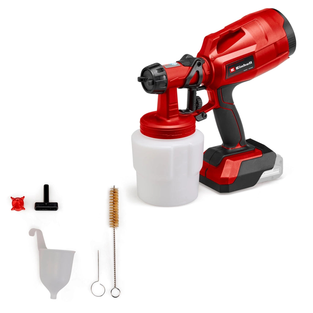 Pistola Verniciatura Batteria Tcsy 18 a 60 Einhell Xchange Solo Corpo
