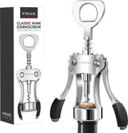 Kurktraente classica con apripittura - Design ergonomico in acciaio inox cromato