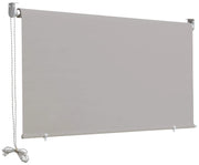 Tenda da Sole a Caduta 2,5x2m in Poliestere Grigio Cenere