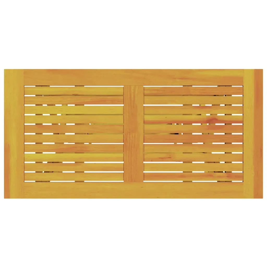 Set da Pranzo per Giardino con cuscino 5 pcs Marrone 3375762