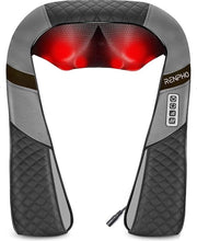 Cuscino di Massaggio Shiatsu - Apparecchio per Massaggio del Collo - Elettrico - Spalle e Collo - Per la Riduzione del Dolore Muscolare / Kinesiologia Profonda e Relaxamento