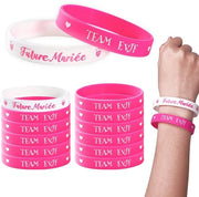 Bracciali in silicone per fidanzati - Festa di nozze - Team Future Sposa