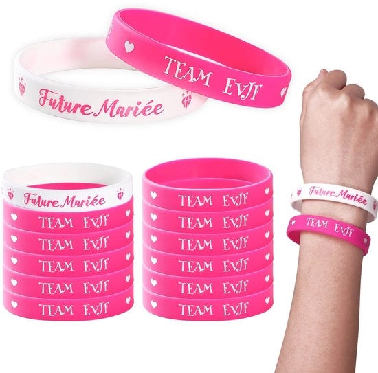 Bracciali in silicone per fidanzati - Festa di nozze - Team Future Sposa