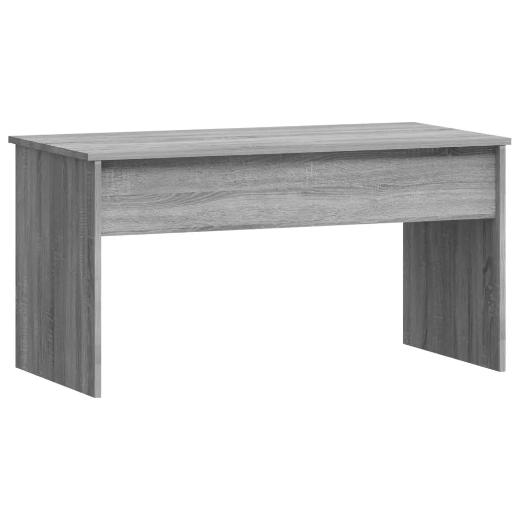 Tavolino Grigio Sonoma 102x50,5x52,5 cm in Legno Multistrato 819285