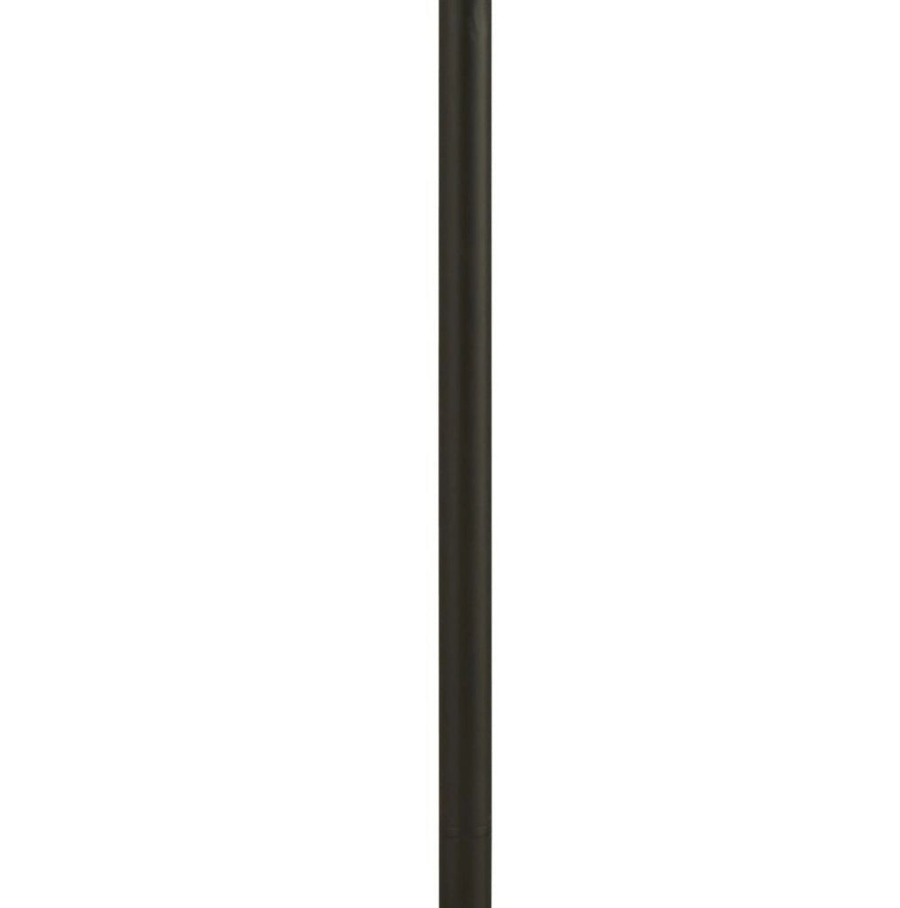 Piantana Industrial-Nordico Rete Acciaio Nero 2 Luci E27