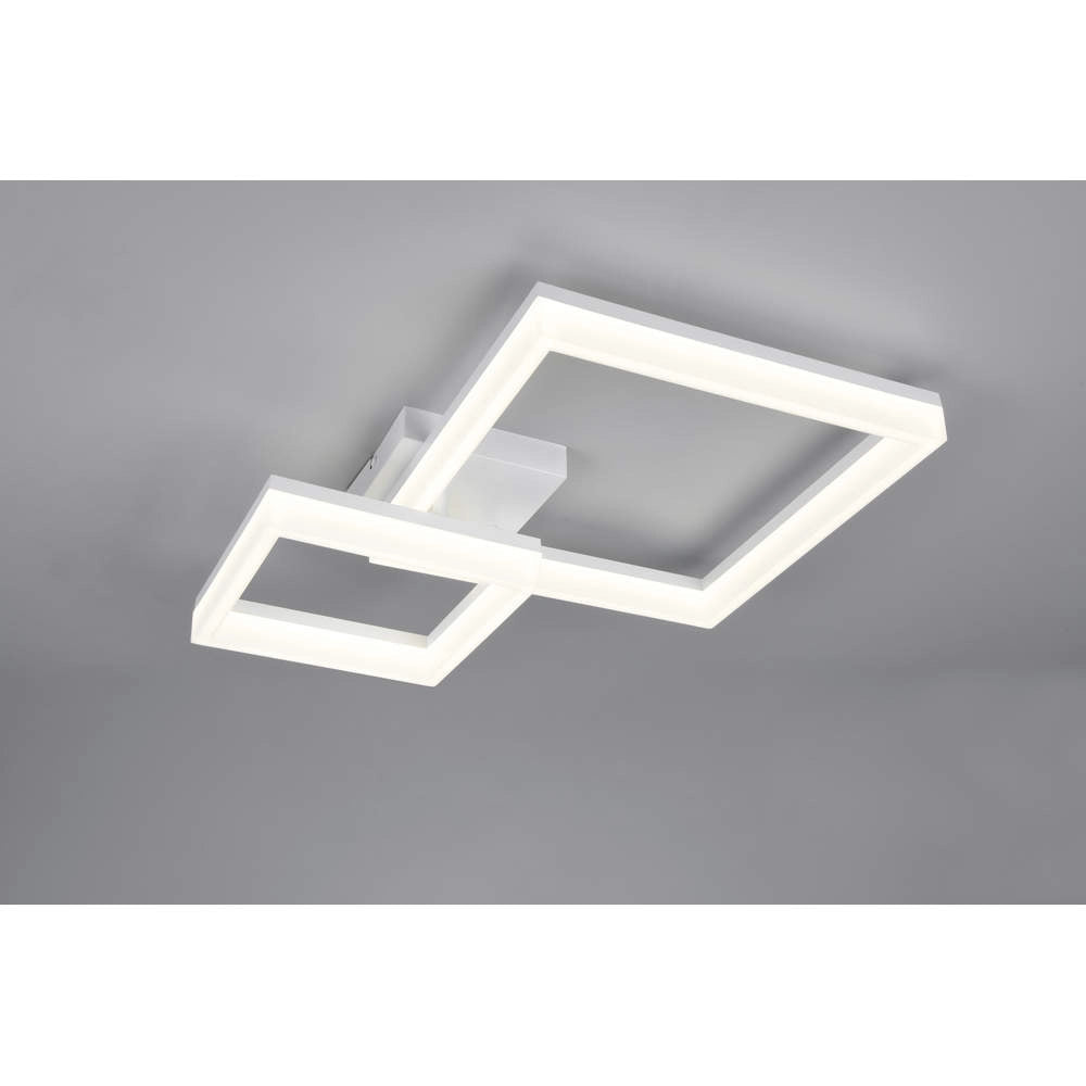 Camino Plafoniera LED Doppio Quadrato GD Trio