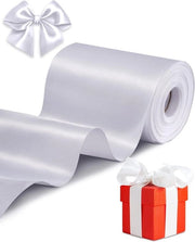 Lana di seta - 10 cm x 50 m - lana spessa per grandi aperture - nastri per cerimonie aziendali - sedute da sposa - nastri per processioni - decorazioni per festival di Natale