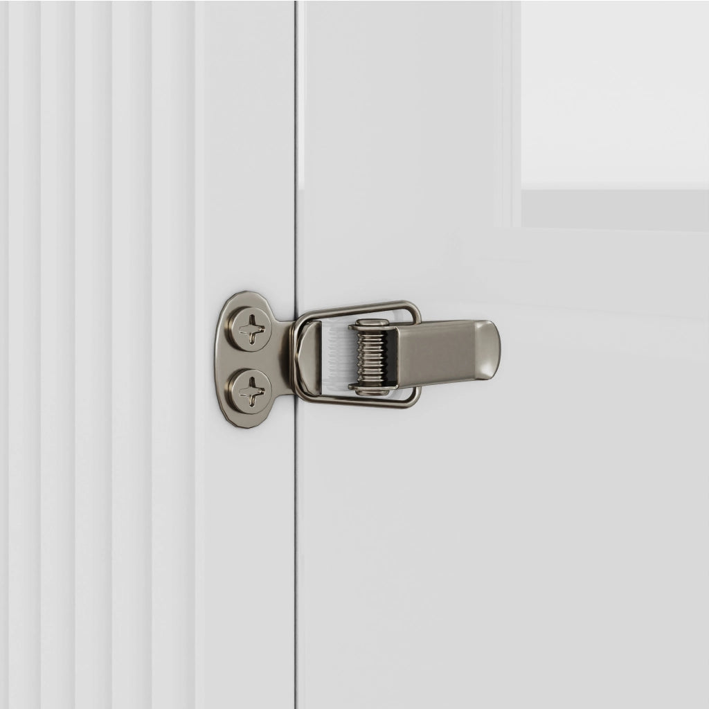 LETTO a scomparsa 140x200 cm con cassetti, USB, presa, LED, bianco