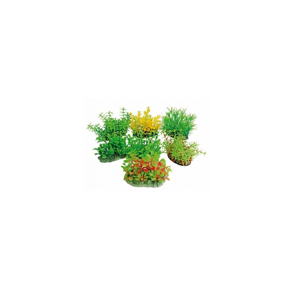 Trade Shop - Decorativo Per Acquario Tropical Plant  Piante Artificiali Paradiso Acquatico -