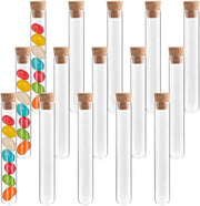 Tubazioni di Prova con Vaso di Cauco per Fiori, Liquidi e Spezie - Set DIY da 15 pezzi, 12 x 75 mm