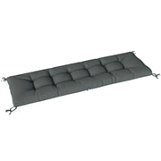 Cuscino per Pallet ¨C zephmum ¨C Grigio Scuro 198x65x13