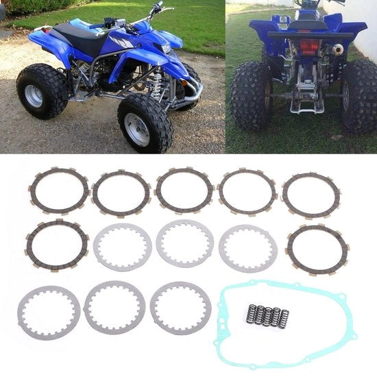 Kit di collegamento per bicicletta e rimorchio pesante - 13 componenti + 5 molle di sterzo
