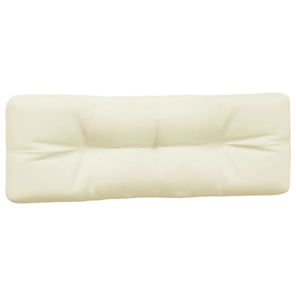 Cuscini per Pallet 5 pz Crema in Tessuto 3217136