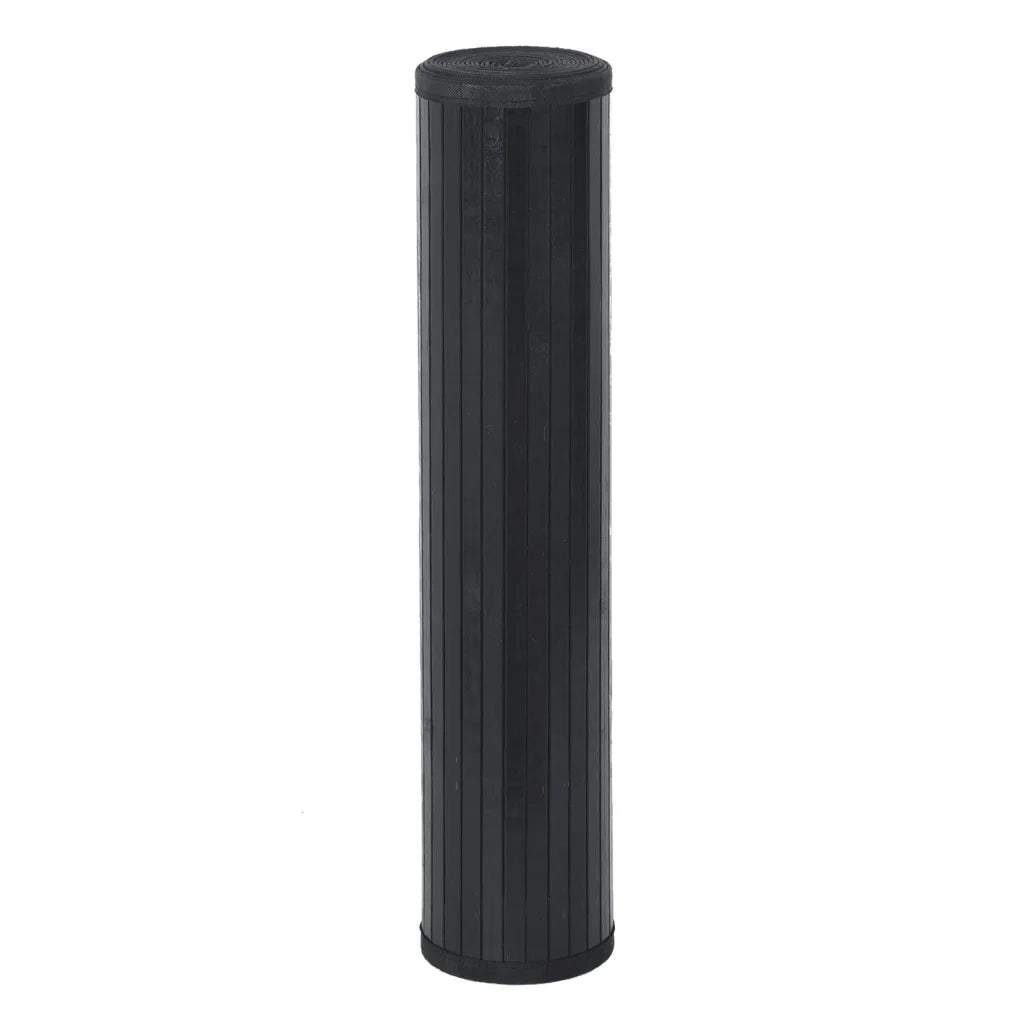 Tappeto Rettangolare Nero 100x300 cm in BambÃ¹