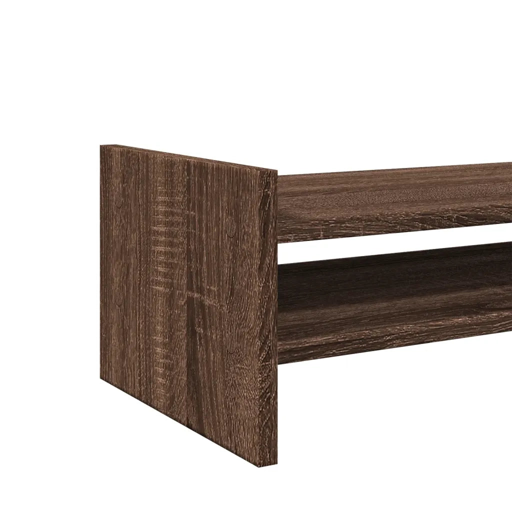 Supporto per Monitor Rovere Marrone 50x27x20 cm in Truciolato 854784